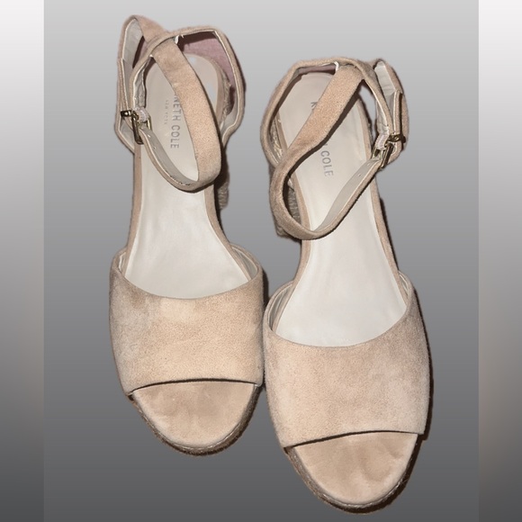 Kenneth Cole Womens Pheonix Buff Suede Espadrilles - Picture 5 of 12